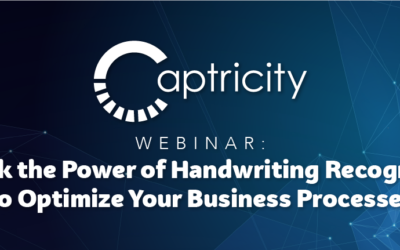 Webinar Recap: Unlock the Power of Captricity Handwriting Recognition