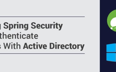 Using Spring Security to Authenticate Users With Active Directory