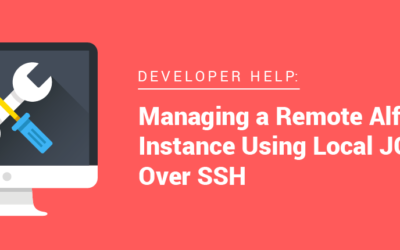 Managing a Remote Alfresco Instance Using Local jconsole Over SSH