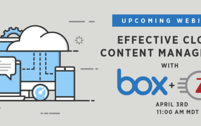 Webinar: Effective Cloud Content Management With Box