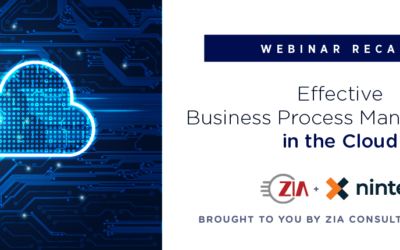 Webinar Recap: BPM in the Cloud With Nintex