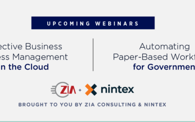 Upcoming Webinars With Nintex