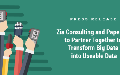 Zia and PaperClip Partnership will Transform Big Data into Useable Data