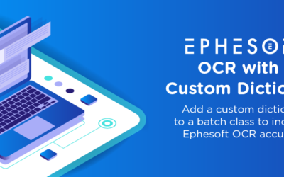 Ephesoft OCR with a Custom Dictionary