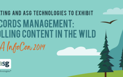 Zia Consulting and ASG Technologies to Exhibit “ASG Records Management: Controlling Content in the Wild” at ARMA InfoCon 2019