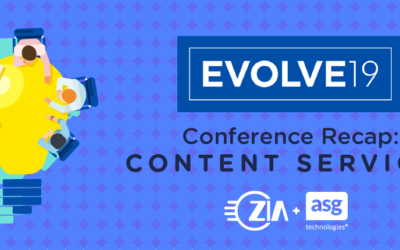 ASG EVOLVE19 Conference Recap: Content Services