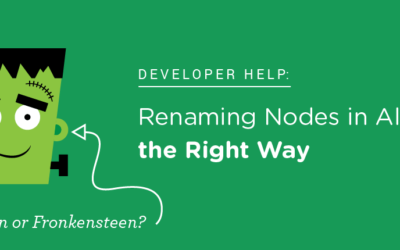 Renaming Nodes in Alfresco the Right Way