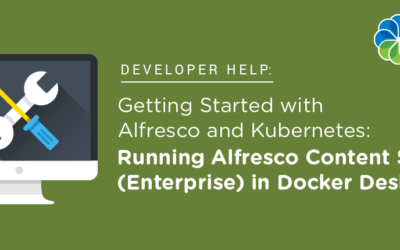 Getting Started with Alfresco and Kubernetes: Running Alfresco Content Services (Enterprise) in Docker Desktop