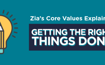 Excellence at Zia: Getting the Right Things Done