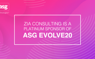 Zia Consulting Announces Platinum Sponsorship of ASG EVOLVE20 Virtual Conference