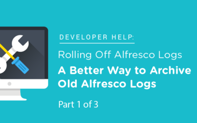 Rolling Off Alfresco Logs: Part 1 of 3