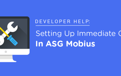 Setting up Immediate Capture in ASG Mobius