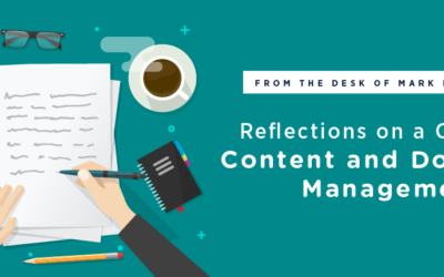 Reflections on a Career in Content and Document Management