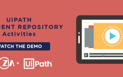 UiPath Document Repository Activities Demo Video