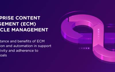 Enterprise Content Management (ECM) Lifecycle Management