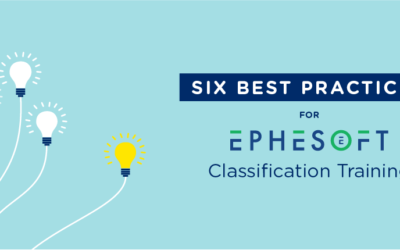 Six Best Practices for Ephesoft Classification Training