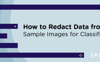 How to Redact Data from Sample Images for Classification