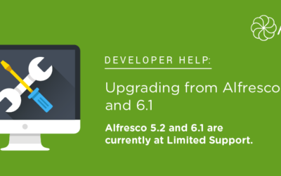 Upgrading from Alfresco 5.2 and 6.1