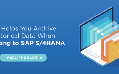 Zia Helps You Archive Historical Data When Migrating to SAP S/4HANA