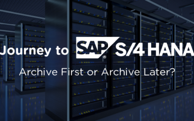 Journey to S/4HANA – Archive First or Archive Later?